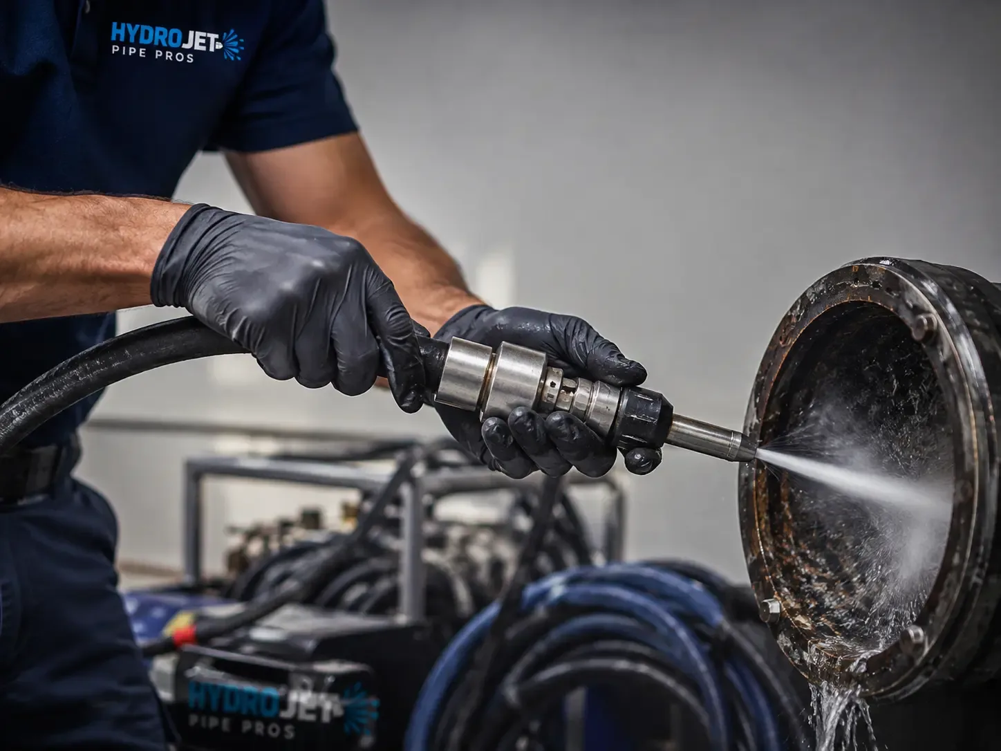 Hydro Jet Pipe Descaling in Rogers, TX